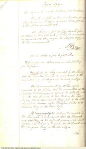 Procès-verbal du premier conseil de ville de Montréal, Juin 1833, VM35,S1,D10